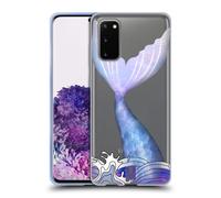 HEAD CASE CODA DI SIRENA CUSTODIA COVER MORBIDA IN GEL PER SAMSUNG TELEFONI 1