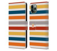 HEAD CASE COLLEZIONE A STRISCE 2 CUSTODIA COVER A PORTAFOGLIO PER APPLE iPHONE