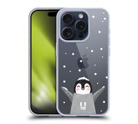 HEAD CASE COLLEZIONE PINGUINI CUSTODIA COVER MORBIDA IN GEL PER APPLE iPHONE