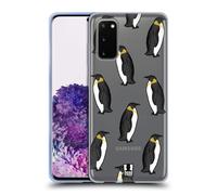 HEAD CASE COLLEZIONE PINGUINI CUSTODIA COVER MORBIDA IN GEL PER SAMSUNG PHONES 1