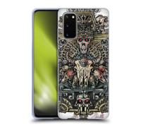 HEAD CASE COLOUR SKULL CUSTODIA COVER MORBIDA IN GEL PER SAMSUNG TELEFONI 1