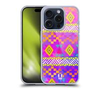 HEAD CASE COLOUR TRIBAL CUSTODIA COVER MORBIDA IN GEL PER APPLE iPHONE TELEFONI