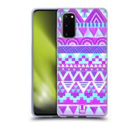 HEAD CASE COLOUR TRIBAL CUSTODIA COVER MORBIDA IN GEL PER SAMSUNG TELEFONI 1