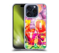 HEAD CASE COLOURFUL FLORALS CUSTODIA COVER MORBIDA IN GEL PER APPLE iPHONE