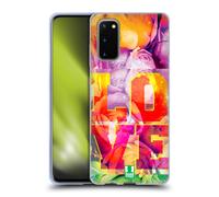 HEAD CASE COLOURFUL FLORALS CUSTODIA COVER MORBIDA IN GEL PER SAMSUNG TELEFONI 1