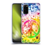 HEAD CASE COLOURFUL FLORALS CUSTODIA COVER MORBIDA IN GEL PER SAMSUNG TELEFONI 1