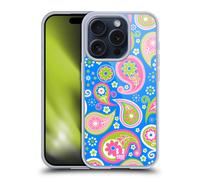 HEAD CASE COLOURFUL PAISLEY CUSTODIA COVER MORBIDA IN GEL PER APPLE iPHONE