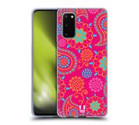 HEAD CASE COLOURFUL PAISLEY CUSTODIA COVER MORBIDA IN GEL PER SAMSUNG TELEFONI 1