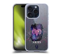 HEAD CASE COSTELLAZIONE ZODIACO CUSTODIA COVER MORBIDA IN GEL PER APPLE iPHONE