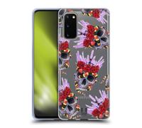 HEAD CASE CRANI E CRISTALLI CUSTODIA COVER MORBIDA IN GEL PER SAMSUNG TELEFONI 1