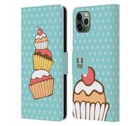 HEAD CASE CUPCAKE DI FELICITA' CUSTODIA COVER A PORTAFOGLIO PER APPLE iPHONE