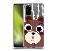 HEAD CASE CUTE ANIMAL FACES CUSTODIA COVER MORBIDA IN GEL PER SAMSUNG TELEFONI 1