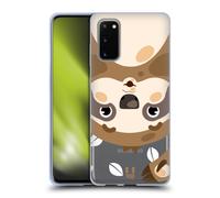 HEAD CASE CUTE ANIMAL FACES CUSTODIA COVER MORBIDA IN GEL PER SAMSUNG TELEFONI 1