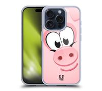 HEAD CASE CUTE FACE CUSTODIA COVER MORBIDA IN GEL PER APPLE iPHONE TELEFONI