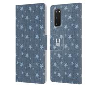 HEAD CASE DEMIN STAMPATO CUSTODIA COVER A PORTAFOGLIO PER SAMSUNG TELEFONI 1