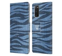 HEAD CASE DEMIN STAMPATO CUSTODIA COVER A PORTAFOGLIO PER SAMSUNG TELEFONI 1