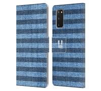 HEAD CASE DEMIN STAMPATO CUSTODIA COVER A PORTAFOGLIO PER SAMSUNG TELEFONI 1