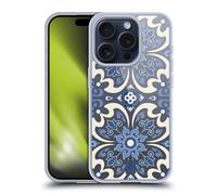 HEAD CASE DESIGN BLUE FOLK CUSTODIA COVER MORBIDA IN GEL PER APPLE iPHONE PHONES