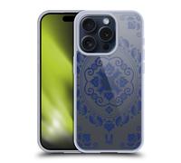 HEAD CASE DESIGN BLUE FOLK CUSTODIA COVER MORBIDA IN GEL PER APPLE iPHONE PHONES