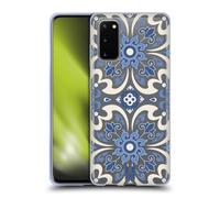 HEAD CASE DESIGN BLUE FOLK CUSTODIA COVER MORBIDA IN GEL PER SAMSUNG TELEFONI 1