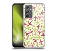 Head Case Designs Aereo Pattern di Veicoli Custodia Cover Dura per Parte Posteriore Compatibile con Samsung Galaxy A54 5G