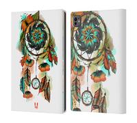 Head Case Designs Albicocca Acchiappasogni Custodia Portafoglio in Pelle Compatibile con Apple iPad PRO 11 M4 2024