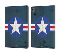 Head Case Designs Americano Dopo La Guerra Coccarde Nazionali Custodia Portafoglio in Pelle Compatibile con Apple iPad PRO 13 M4 2024
