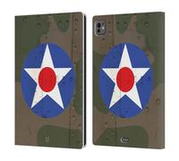 Head Case Designs Americano Prima della Guerra Coccarde Nazionali Custodia Portafoglio in Pelle Compatibile con Apple iPad PRO 11 M4 2024