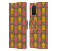 HEAD CASE DESIGNS ANANAS CUSTODIA COVER A PORTAFOGLIO PER SAMSUNG TELEFONI 1