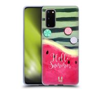 HEAD CASE DESIGNS ANGURIE CUSTODIA COVER MORBIDA IN GEL PER SAMSUNG TELEFONI 1