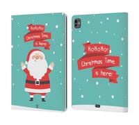 Head Case Designs Babbo Natale Cartoni di Un Felice Natale Custodia Portafoglio in Pelle Compatibile con Apple iPad PRO 13 M4 2024