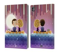 Head Case Designs Baciandosi nella Luna La Luce Dell'Amore Custodia Portafoglio in Pelle Compatibile con Apple iPad PRO 11 M4 2024