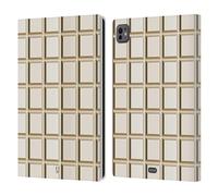 Head Case Designs Barretta Bianca Cioccolata Custodia Portafoglio in Pelle Compatibile con Apple iPad PRO 11 M4 2024