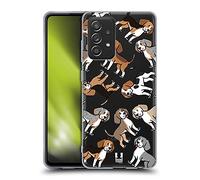 Head Case Designs Beagle Razze di Cani Pattern Custodia in Gel [Protezione di Grado Militare] Compatibile con Galaxy A52 / A52s / 5G (2021)