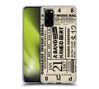 HEAD CASE DESIGNS BIGLIETTI CUSTODIA COVER MORBIDA IN GEL PER SAMSUNG TELEFONI 1