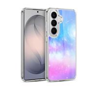 Head Case Designs Blu Galassia Pastello Custodia in Gel [Protezione di Grado Militare] Compatibile con Samsung Galaxy S26
