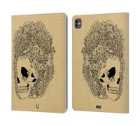 Head Case Designs Bocciolo Doodle Mix Custodia Portafoglio in Pelle Compatibile con Apple iPad PRO 13 M4 2024