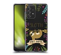Head Case Designs Bradipo Raffigurazioni Animali Spirituali Custodia in Gel [Protezione di Grado Militare] Compatibile con Galaxy A52 / A52s / 5G (2021)