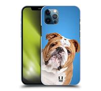 Head Case Designs Bulldog Inglese Razze Famose di Cani Custodia Cover Dura per Parte Posteriore Compatibile con Apple iPhone 12 / iPhone 12 PRO
