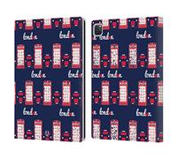 Head Case Designs Cabina Telefonica E Taxi Il Meglio di Londra Custodia Portafoglio in Pelle Compatibile con Apple iPad PRO 12.9 2020/2021/2022