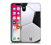 Head Case Designs Calcio Palle da Collezione Custodia Cover Dura per Parte Posteriore Compatibile con Apple iPhone X/iPhone XS