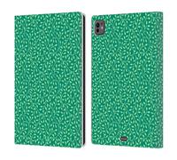 Head Case Designs Calmante Pattern Foglie 2 Custodia Portafoglio in Pelle Compatibile con Apple iPad PRO 11 M4 2024