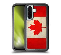 Head Case Designs Canada Canadian Maple Leaf Bandiere Vintage Custodia Antiurto Ultra Blindata Compatibile con Samsung Galaxy A36 5G