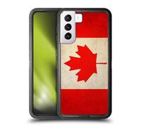 Head Case Designs Canada Canadian Maple Leaf Bandiere Vintage Custodia Antiurto Ultra Blindata Compatibile con Samsung Galaxy S21+ 5G