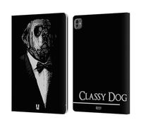 Head Case Designs Cane Animali alla Moda Custodia Portafoglio in Pelle Compatibile con Apple iPad PRO 13 M4 2024