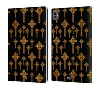 Head Case Designs Celtico Stampa A Croce Custodia Portafoglio in Pelle Compatibile con Apple iPad PRO 11 M4 2024