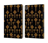 Head Case Designs Celtico Stampa A Croce Custodia Portafoglio in Pelle Compatibile con Apple iPad PRO 13 M4 2024
