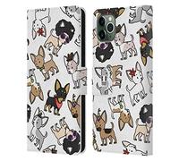 Head Case Designs Chihuahua Razze di Cani Pattern Custodia Portafoglio in Pelle Compatibile con Apple iPhone 11 PRO Max