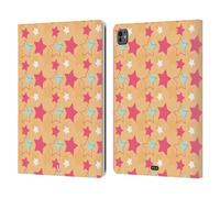 Head Case Designs Cielo d'Autunno Pattern di Stelle Custodia Portafoglio in Pelle Compatibile con Apple iPad PRO 13 M4 2024