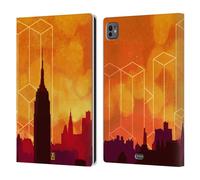 Head Case Designs Città Paesaggi Geometrici Custodia Portafoglio in Pelle Compatibile con Apple iPad PRO 11 M4 2024